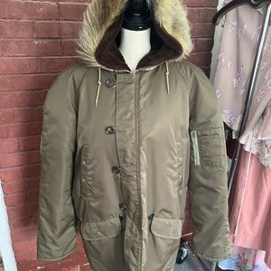 Oversized 70s winter Jacket- Vintage